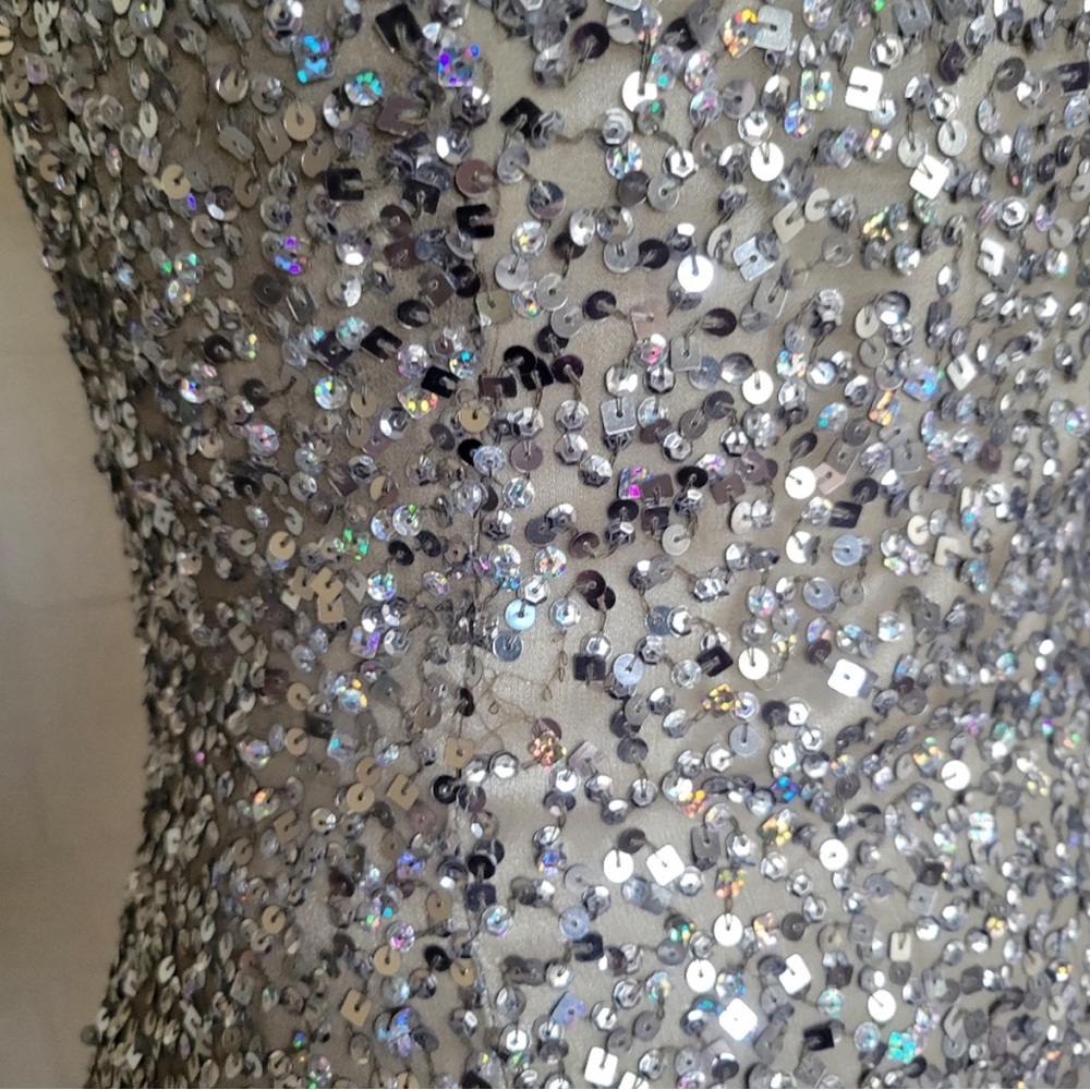 Scala Sequin Mini Dress - image 6